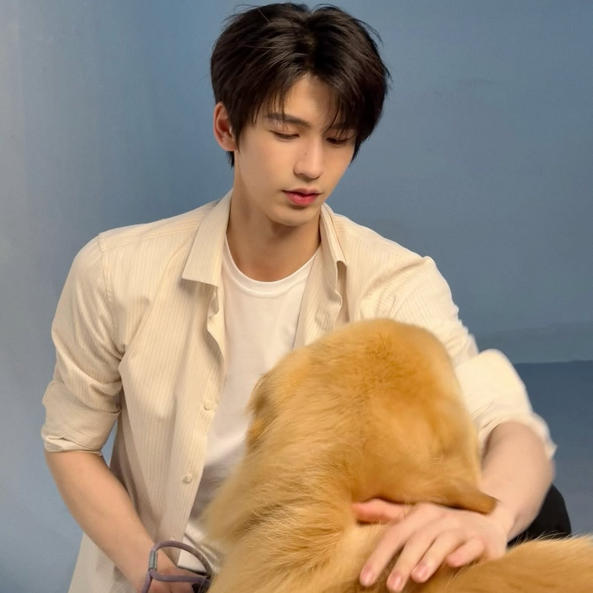 Behind-the-scenes cut of Zhang Linghe
