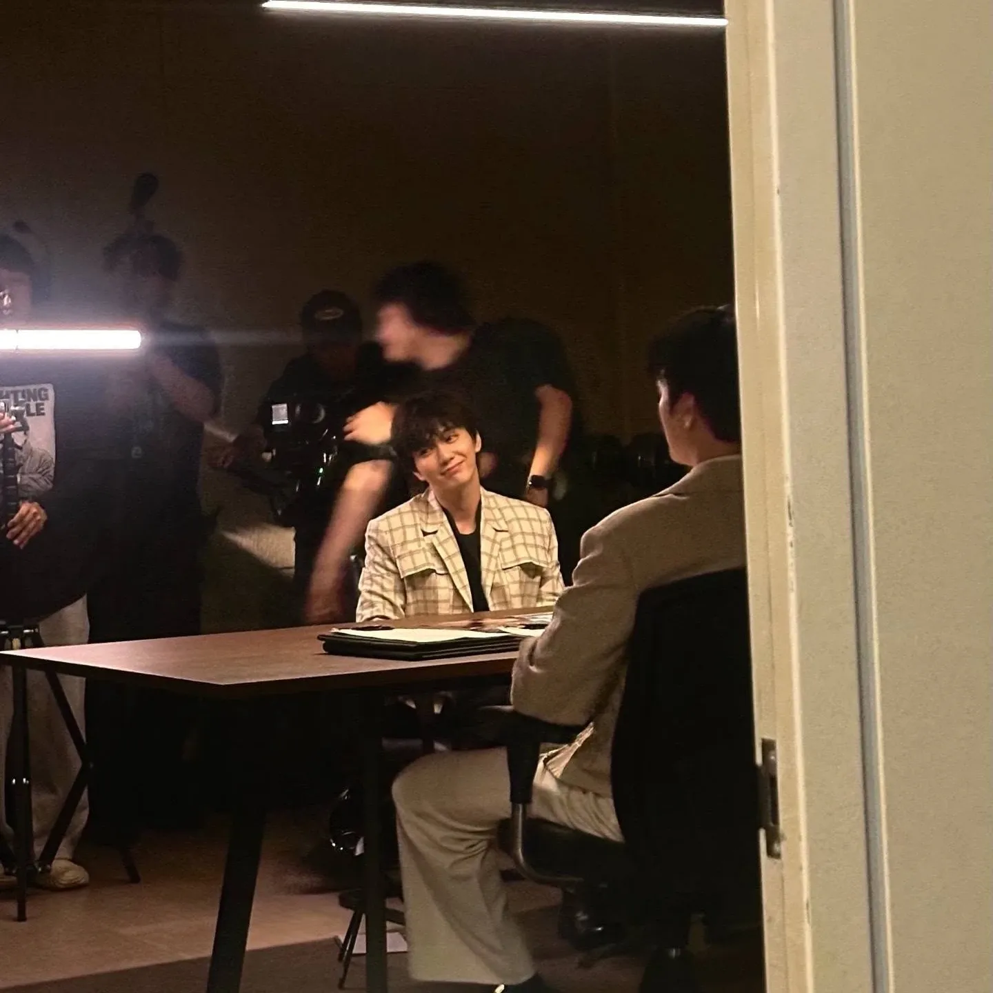 A moment captured by a fan of Yoo Seungho
