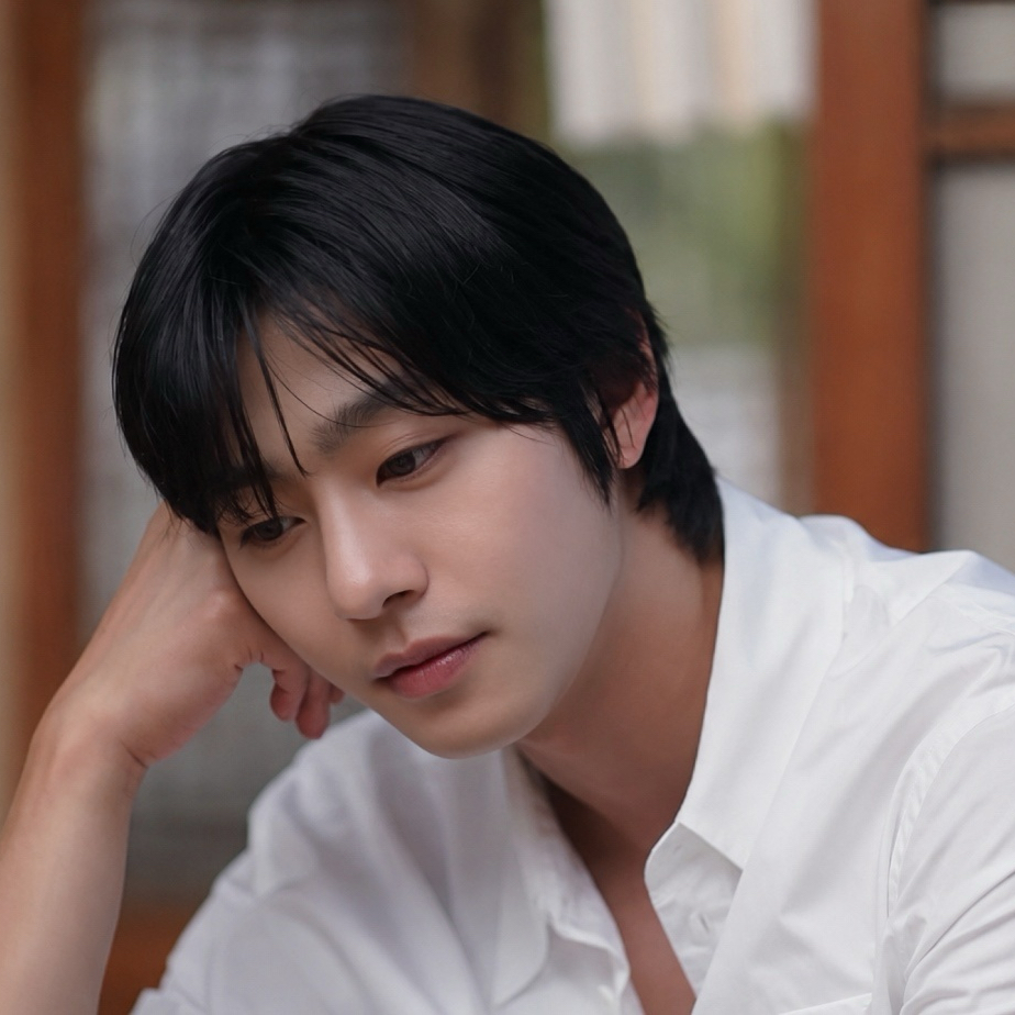 Behind-the-scenes cut of Ahn Hyoseop