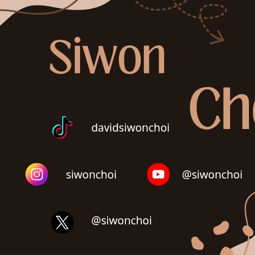 Recent activity shot of Choi Siwon