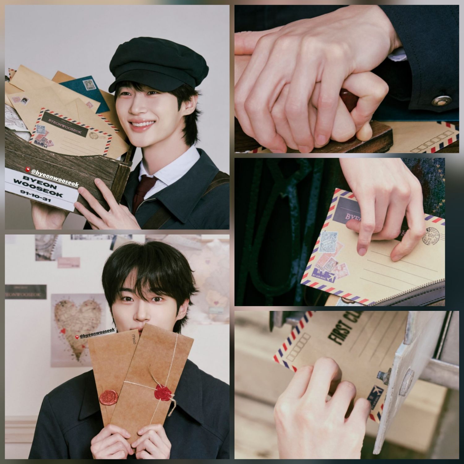 粉丝拍下的边佑锡瞬间