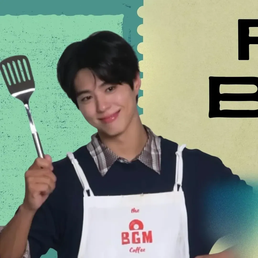 Behind-the-scenes cut of Park Bogum