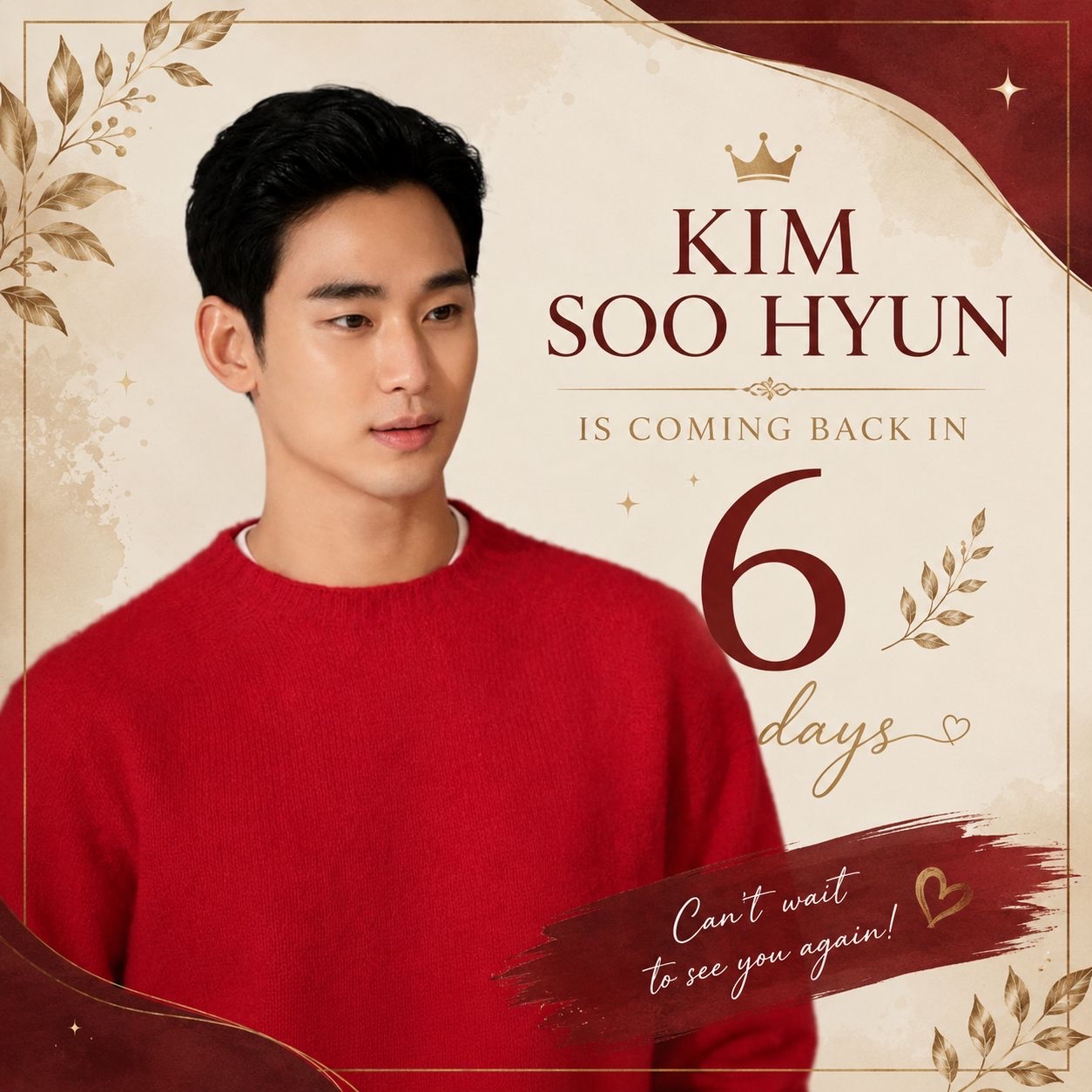 A moment captured by a fan of Kim Soohyun
