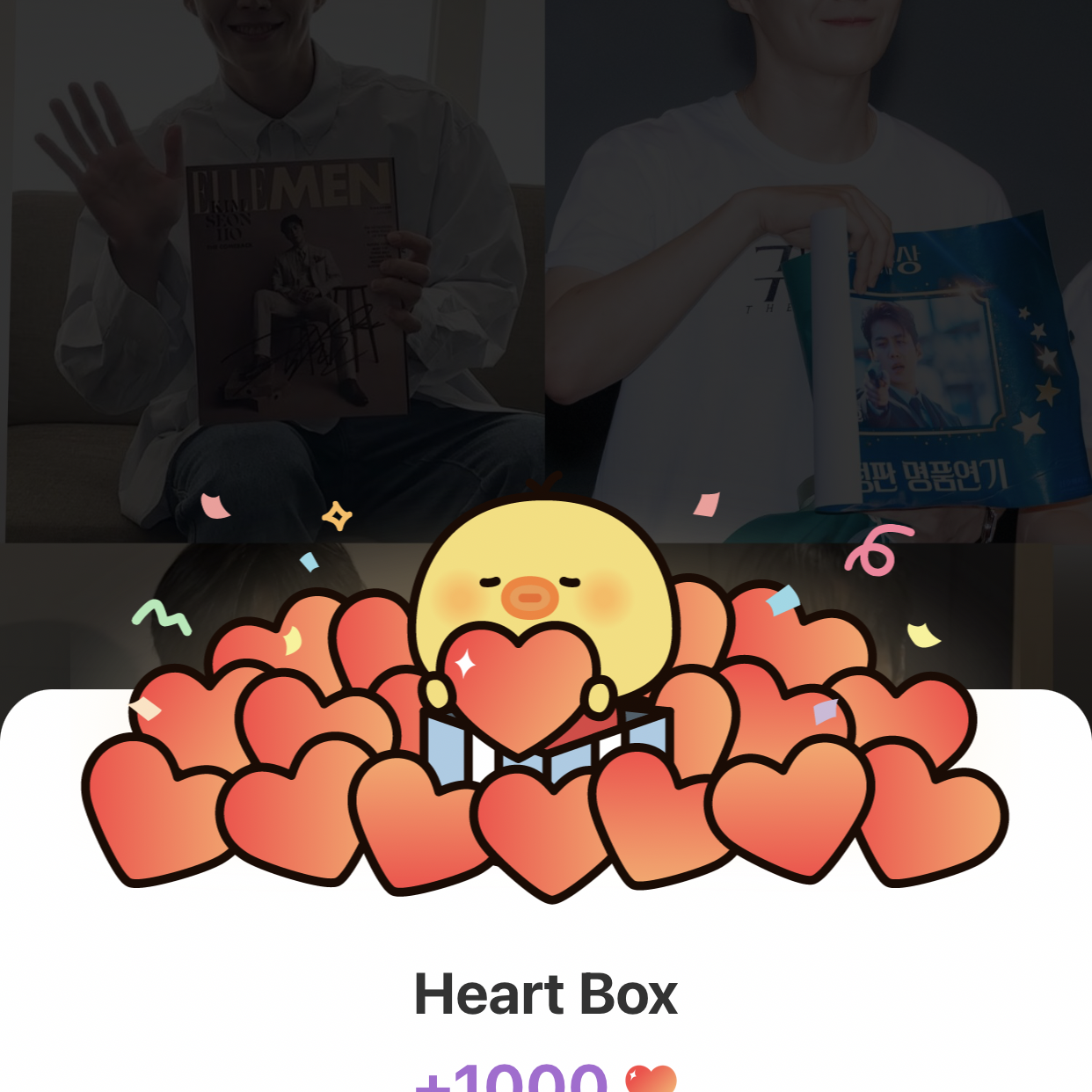 Behind-the-scenes cut of Kim Seonho