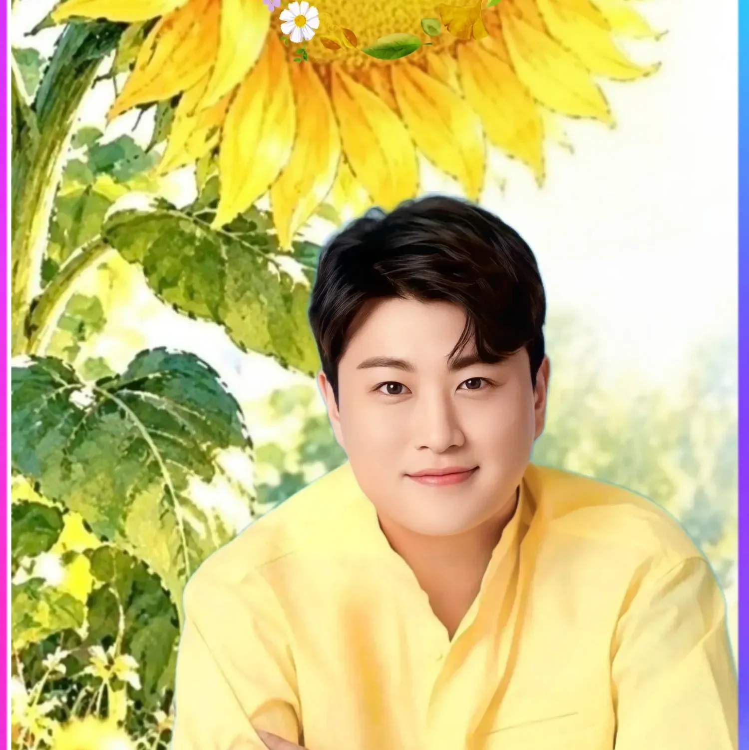 Behind-the-scenes cut of Kim Hojoong