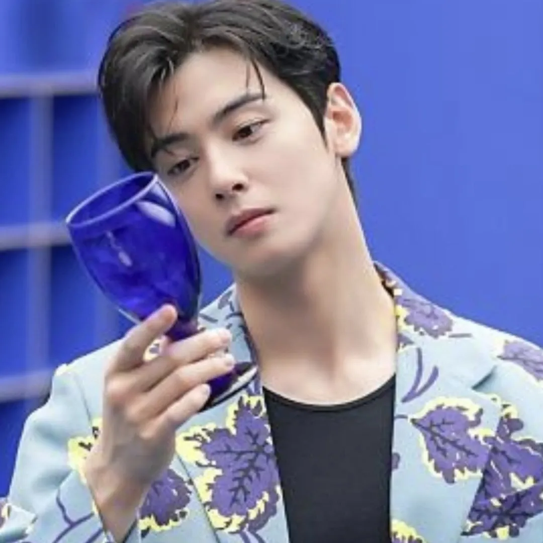 A moment captured by a fan of Cha Eunwoo