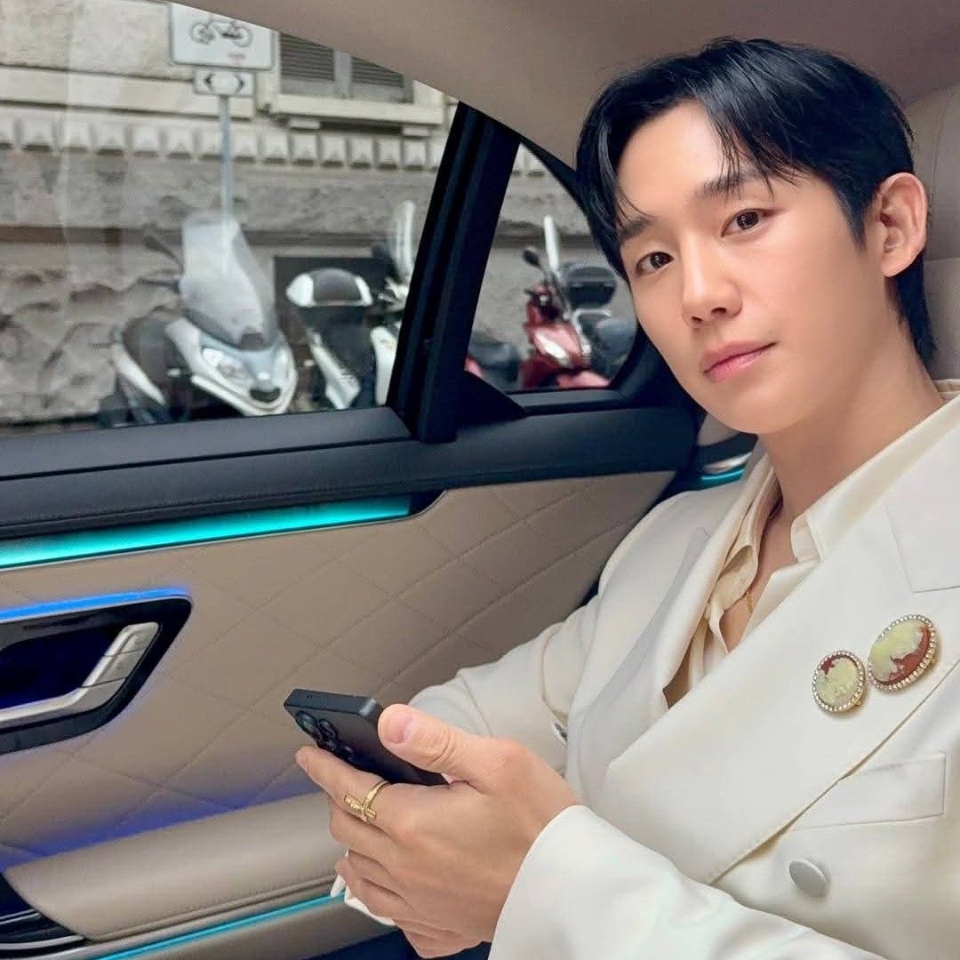 粉絲拍下的丁海寅瞬間