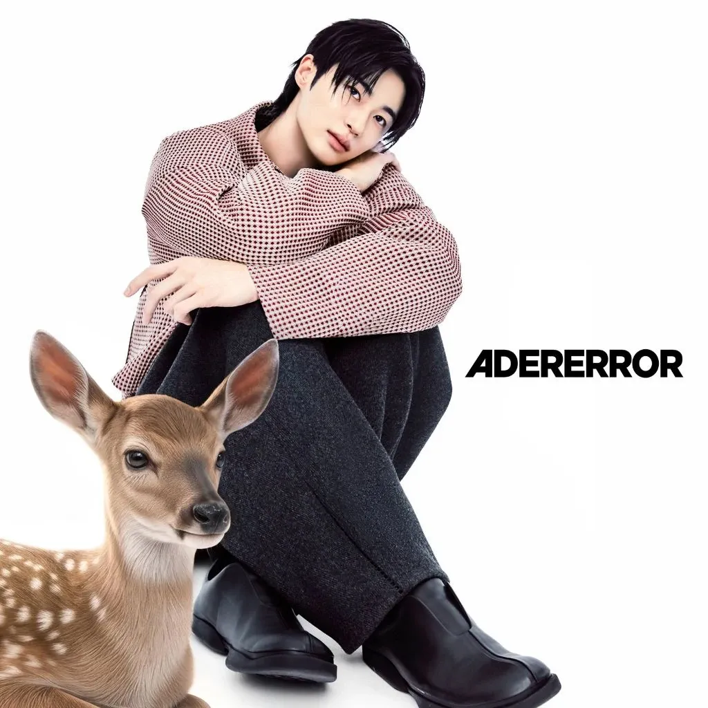 A moment captured by a fan of Byeon Wooseok