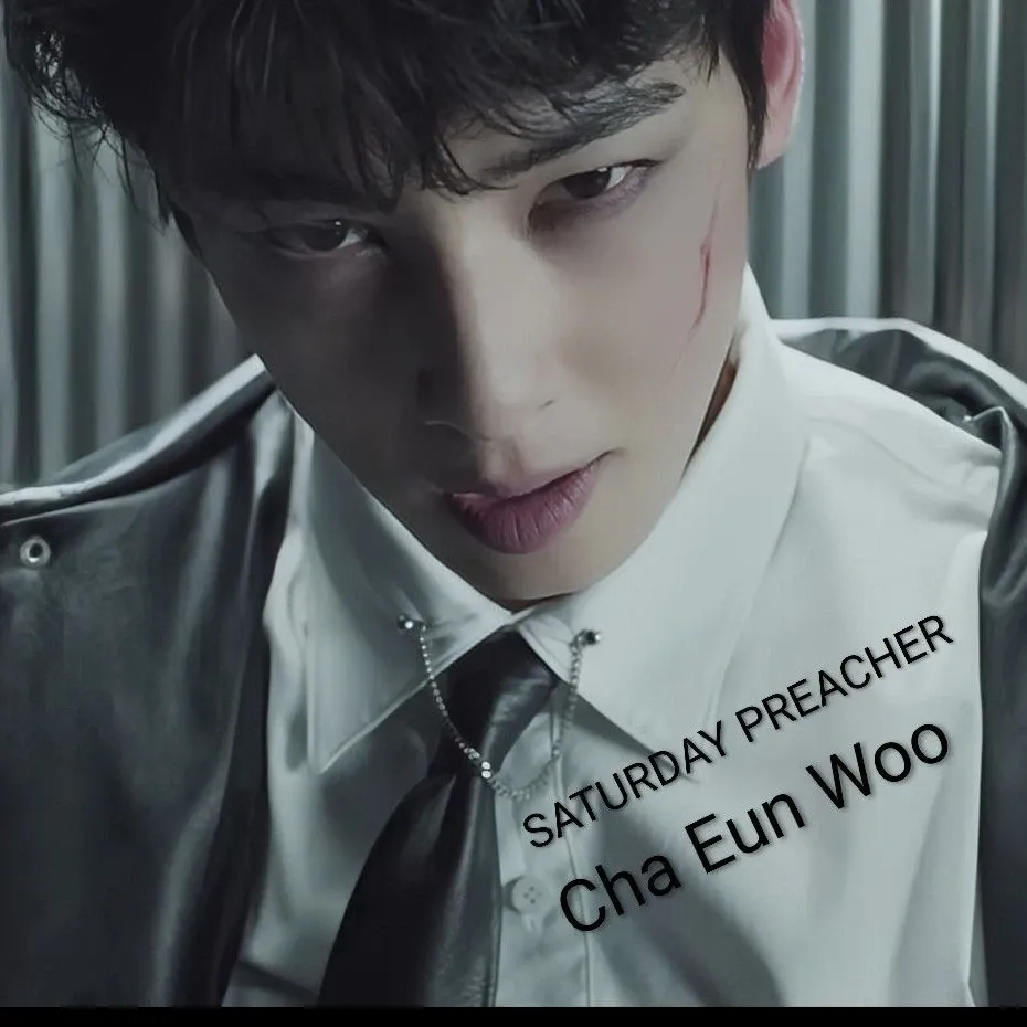 Behind-the-scenes cut of Cha Eunwoo