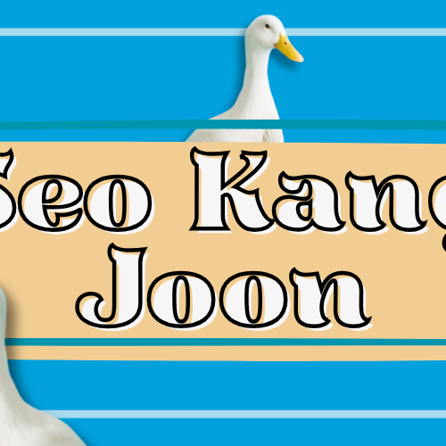 A moment captured by a fan of Seo Kangjoon