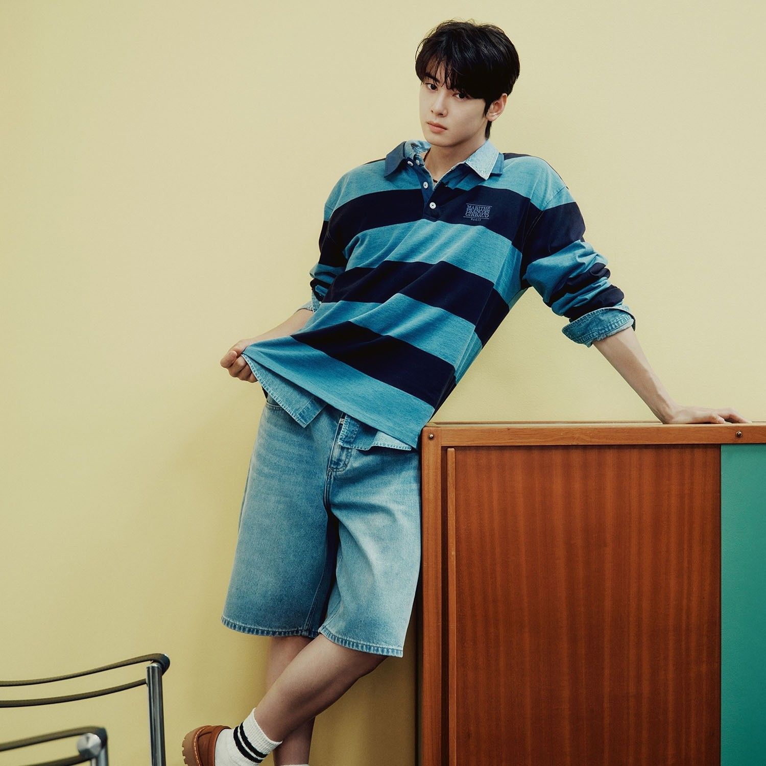 Recent activity shot of Cha Eunwoo