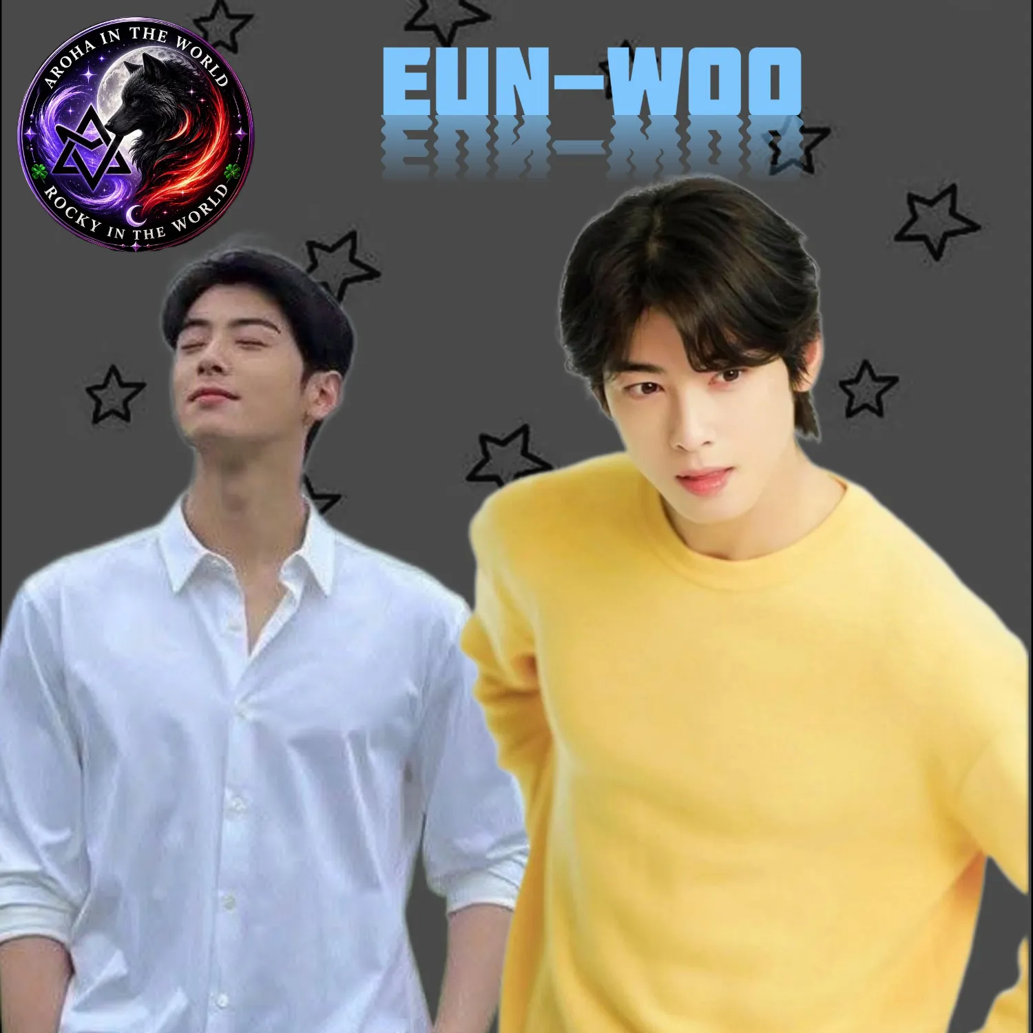 Behind-the-scenes cut of Cha Eunwoo