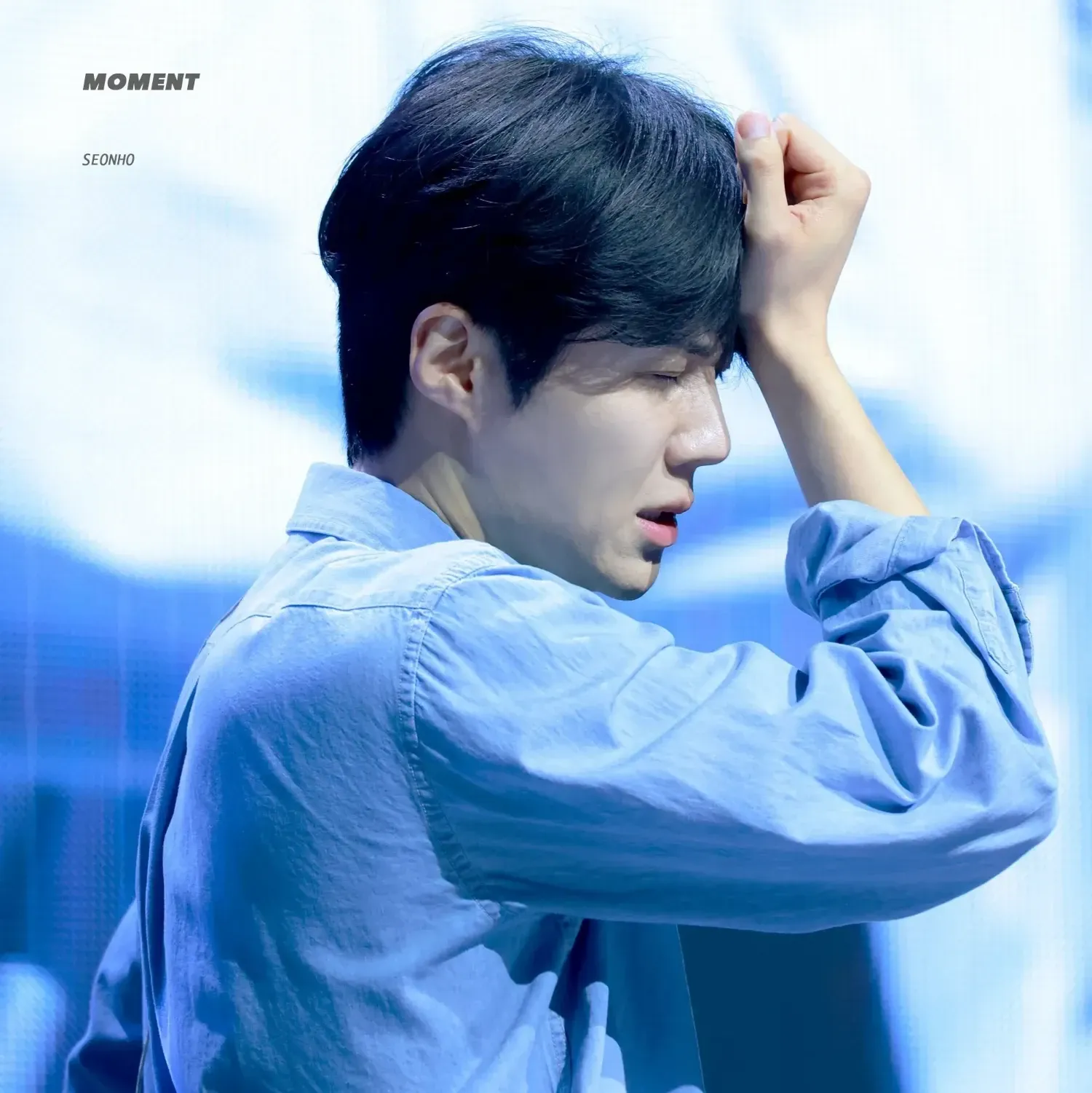 A moment captured by a fan of Kim Seonho