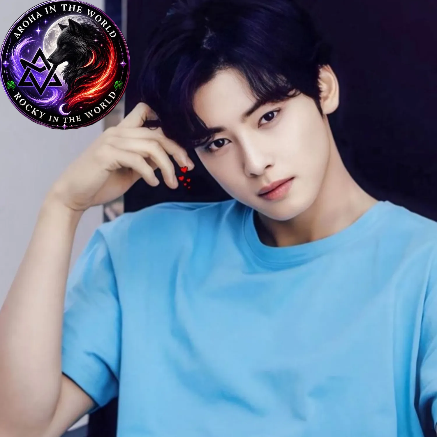 Behind-the-scenes cut of Cha Eunwoo