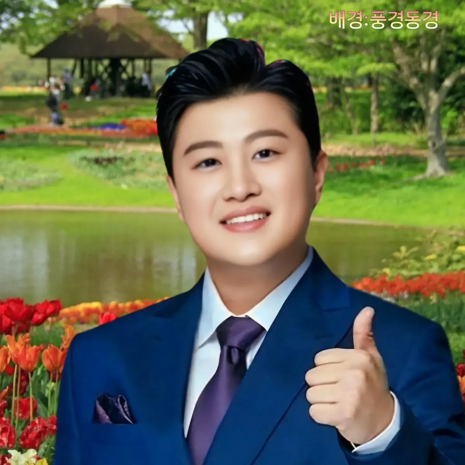 キム・ホジュンのビハインドカット