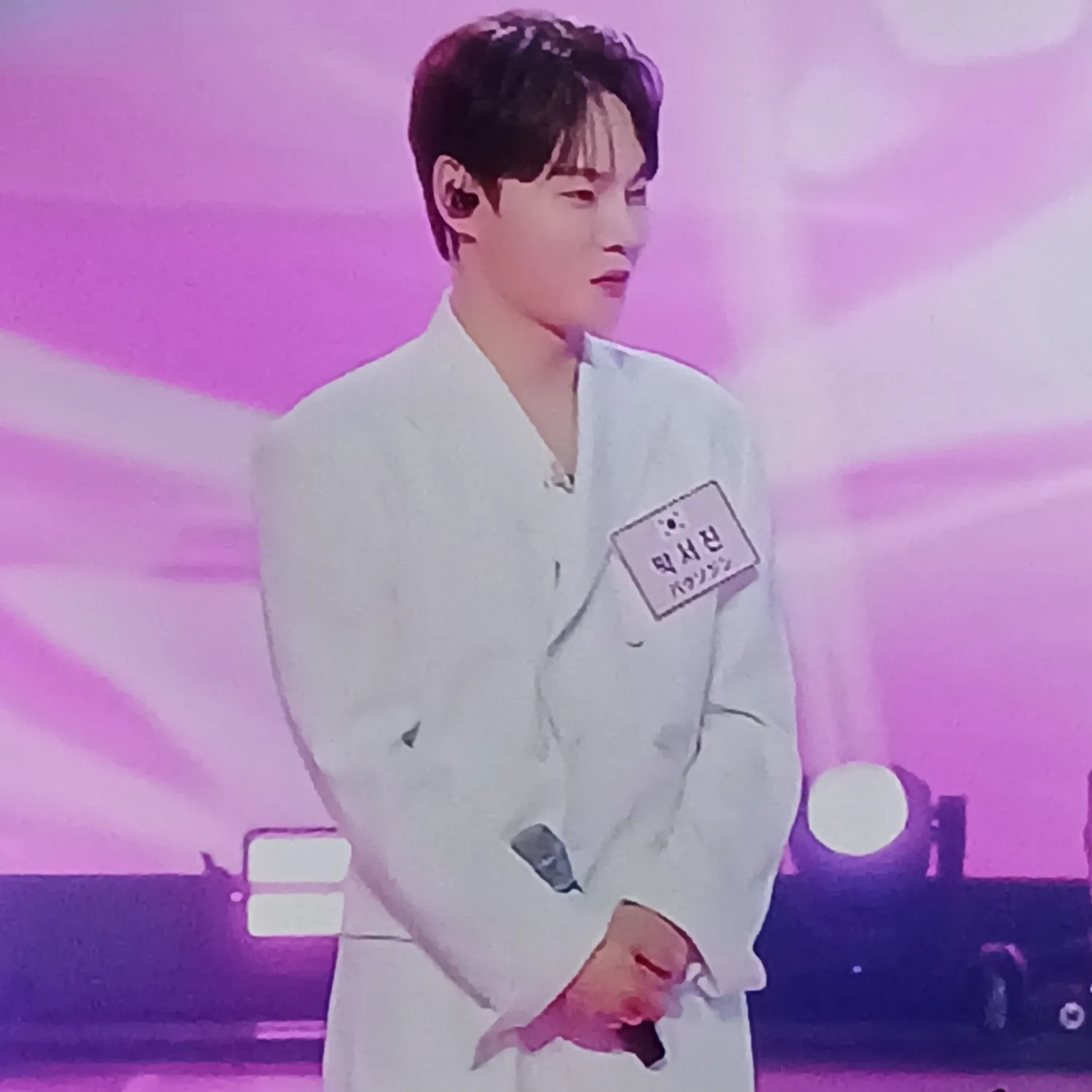 박서진의 비하인드 컷