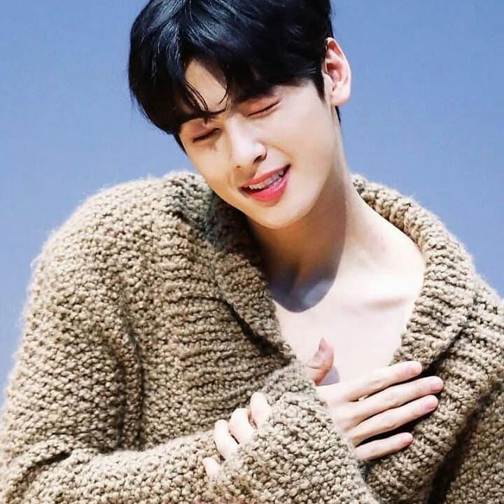 Behind-the-scenes cut of Cha Eunwoo