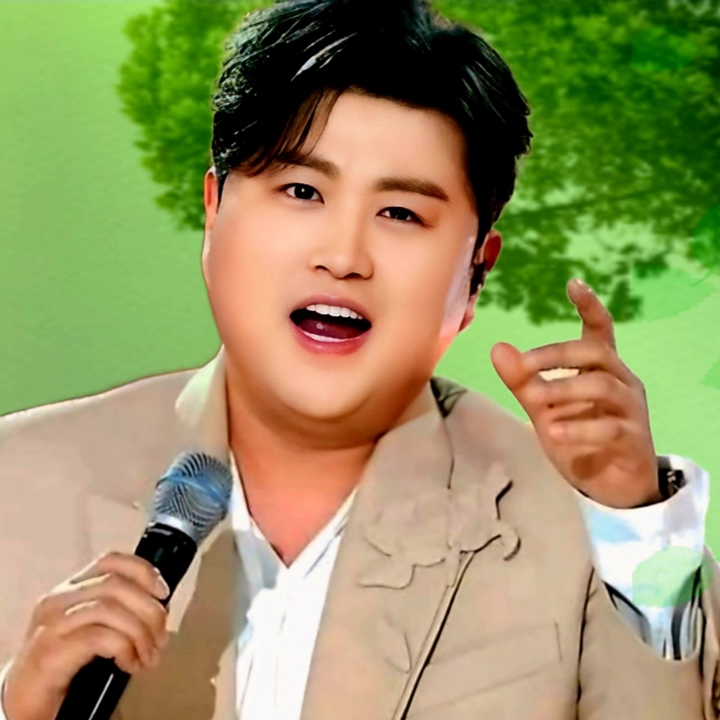 Momen yang diabadikan oleh penggemar Kim Hojoong