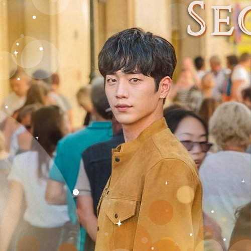 Behind-the-scenes cut of Seo Kangjoon