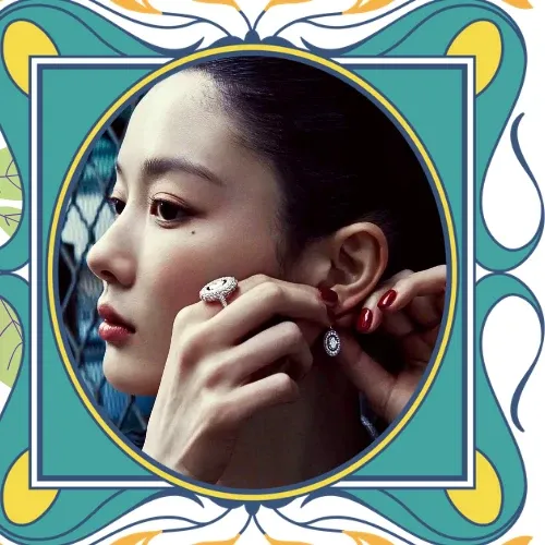 Behind-the-scenes cut of Kim Youjung