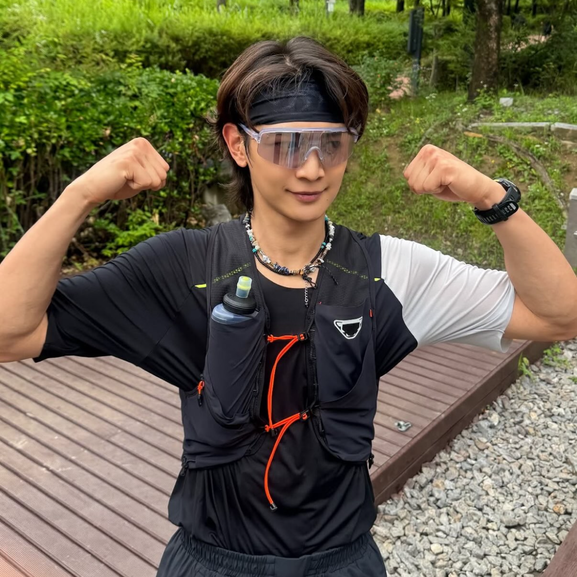 A moment captured by a fan of Choi Minho