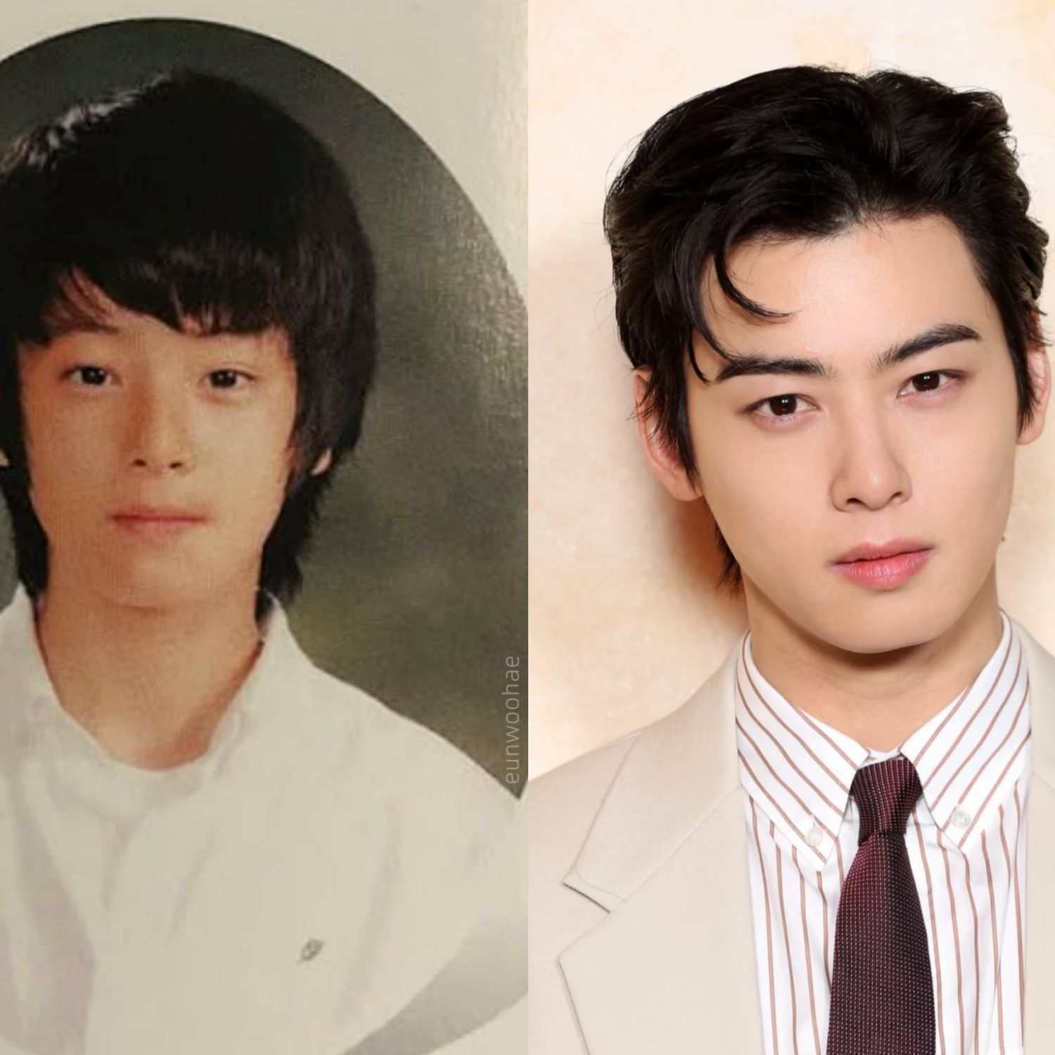 A moment captured by a fan of Cha Eunwoo