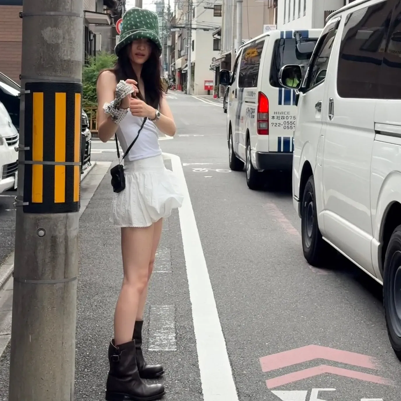 A moment captured by a fan of Kim Taeri