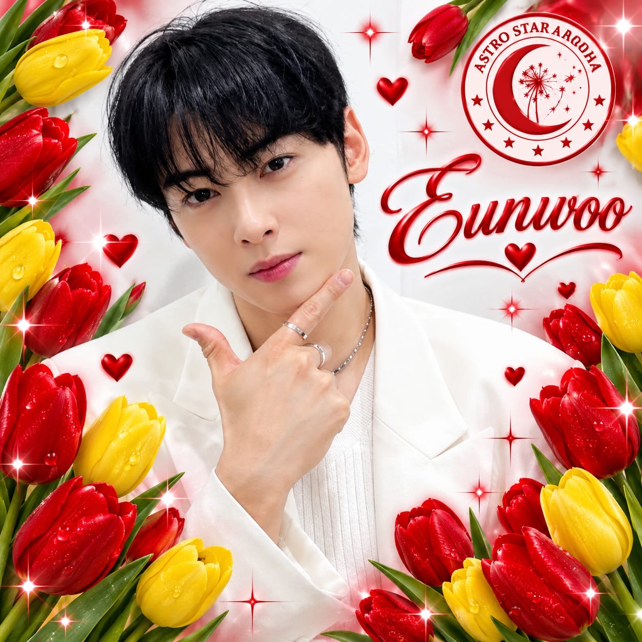 A moment captured by a fan of Cha Eunwoo