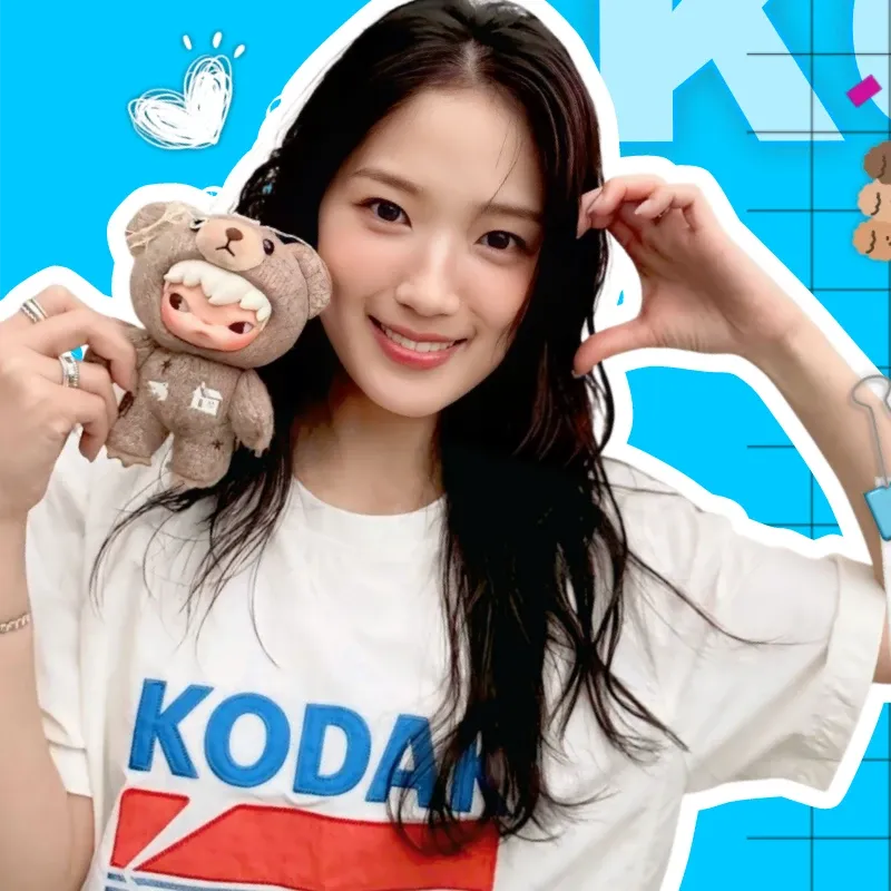 Behind-the-scenes cut of Kim Hyeyoon
