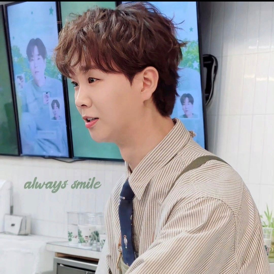 Recent activity shot of Song Minjun