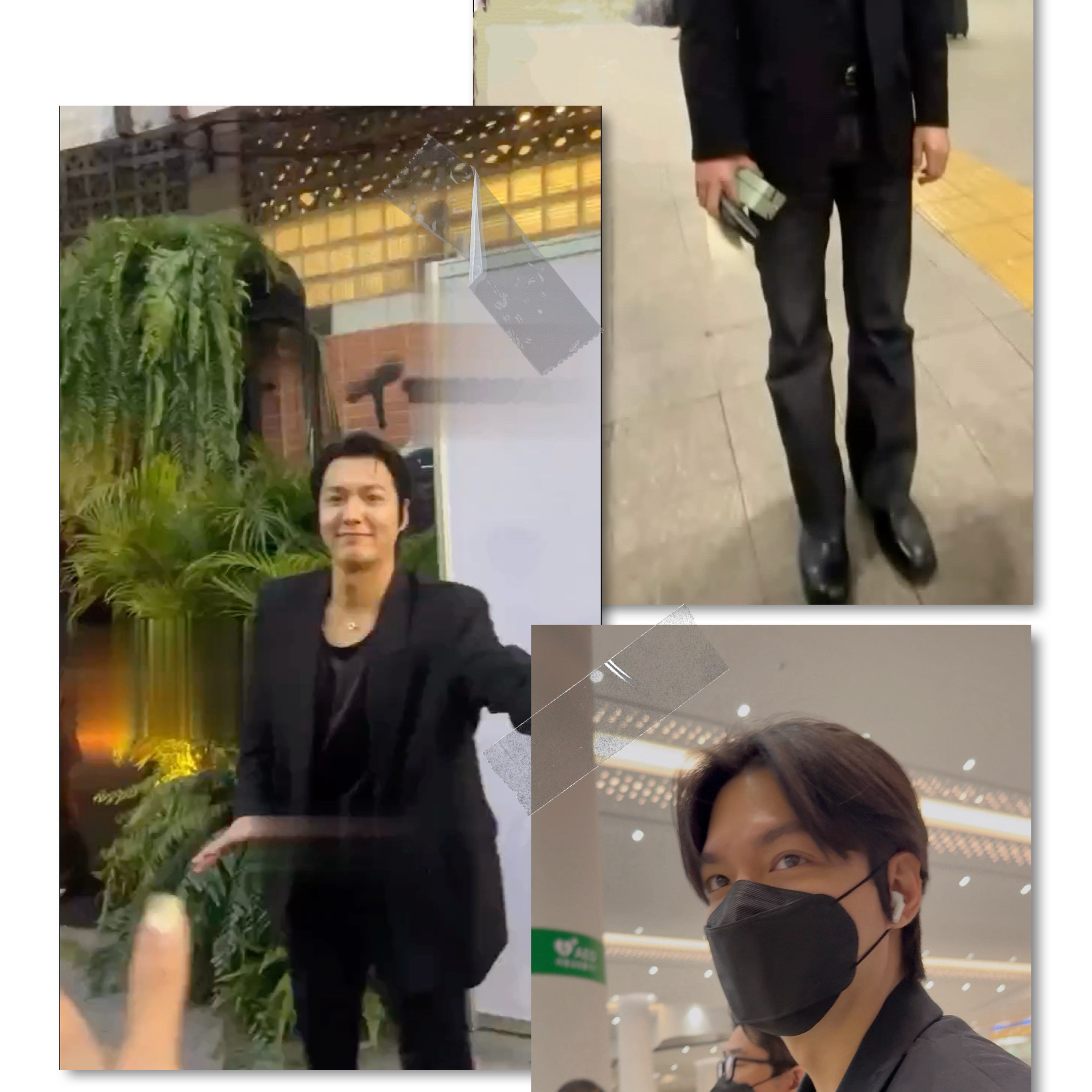 Recent activity shot of Lee Minho