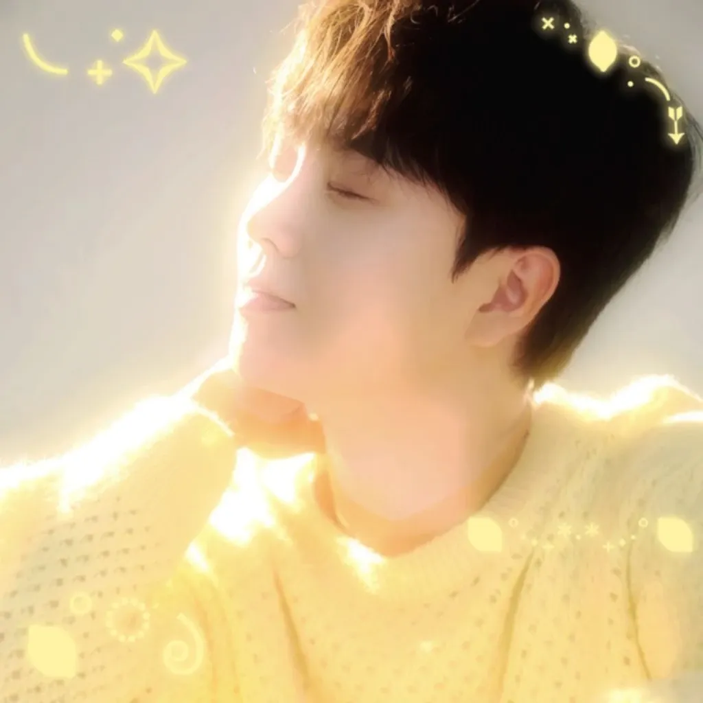 Behind-the-scenes cut of Song Minjun