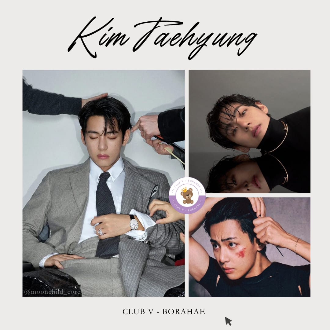 Behind-the-scenes cut of Kim Taehyung (V)