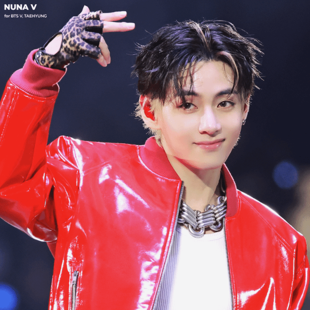 Recent activity shot of Kim Taehyung (V)