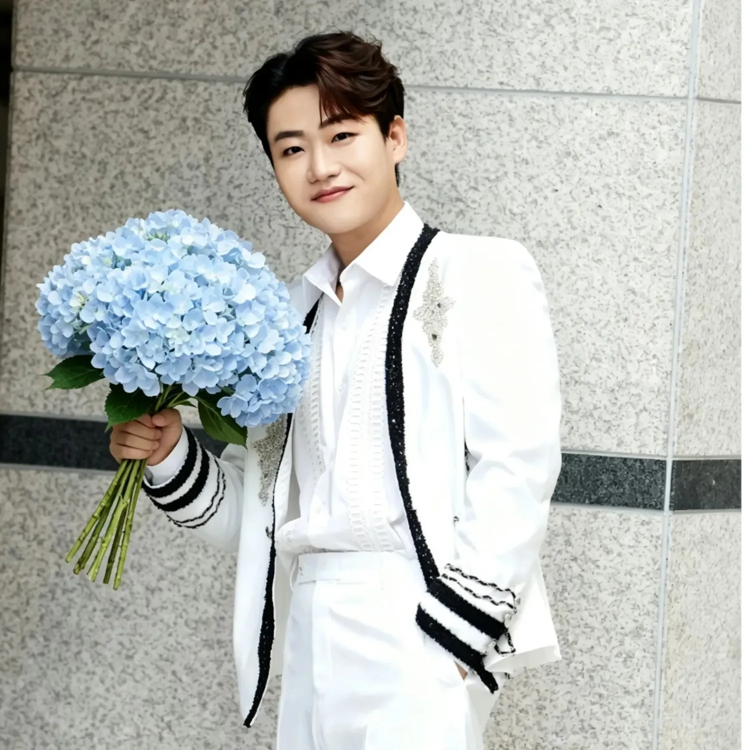 A moment captured by a fan of Min Soohyun