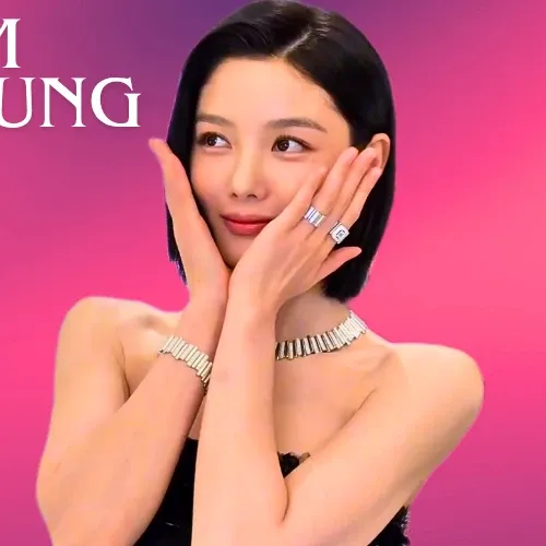 Behind-the-scenes cut of Kim Youjung