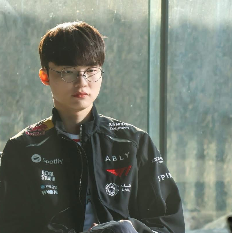 Recent activity shot of Faker