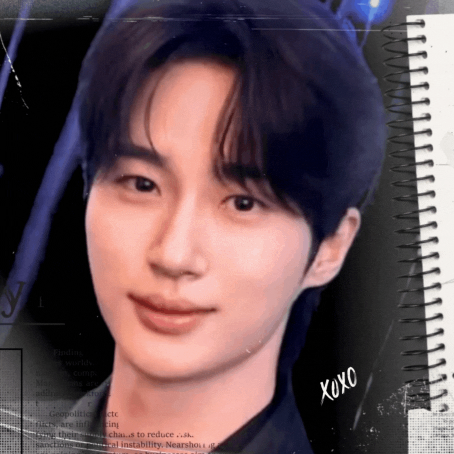 Behind-the-scenes cut of Byeon Wooseok