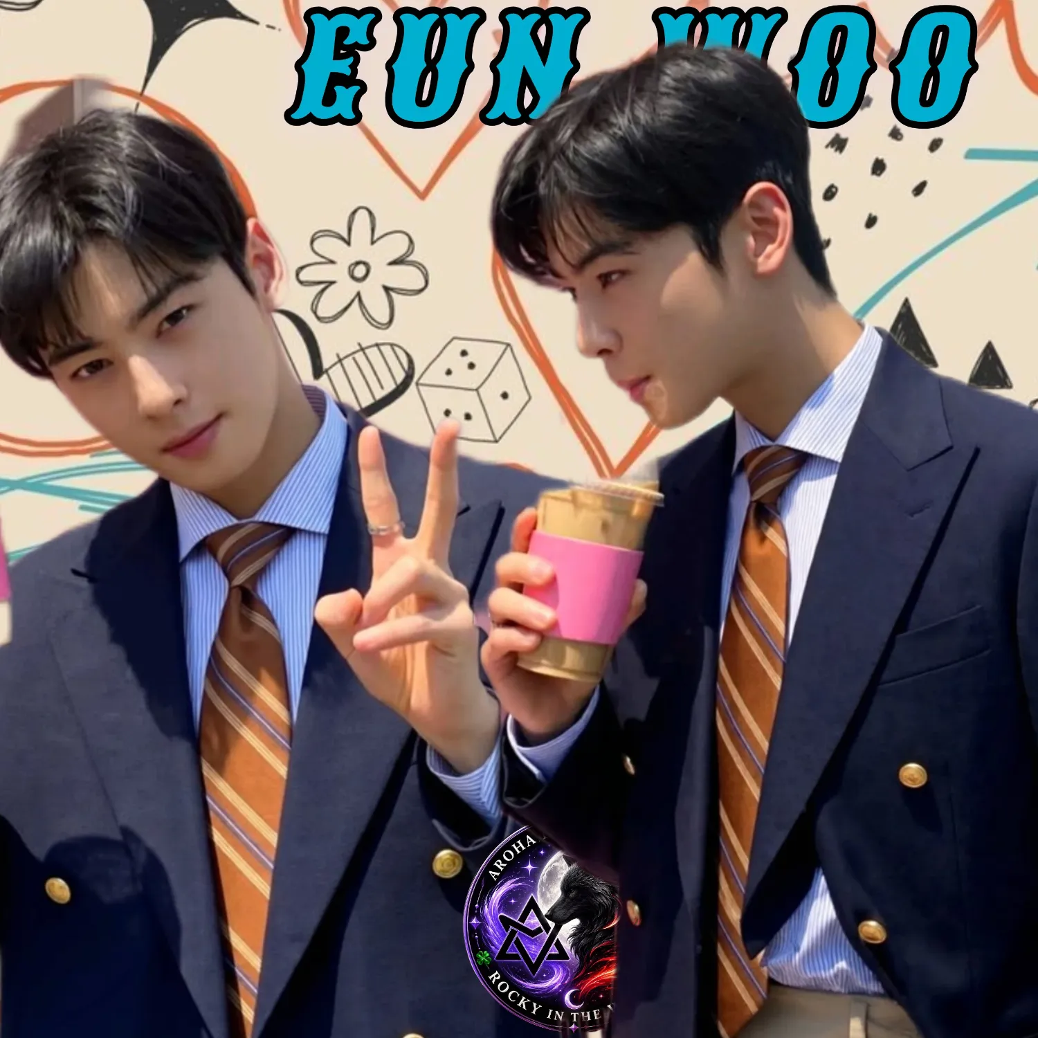 Recent activity shot of Cha Eunwoo