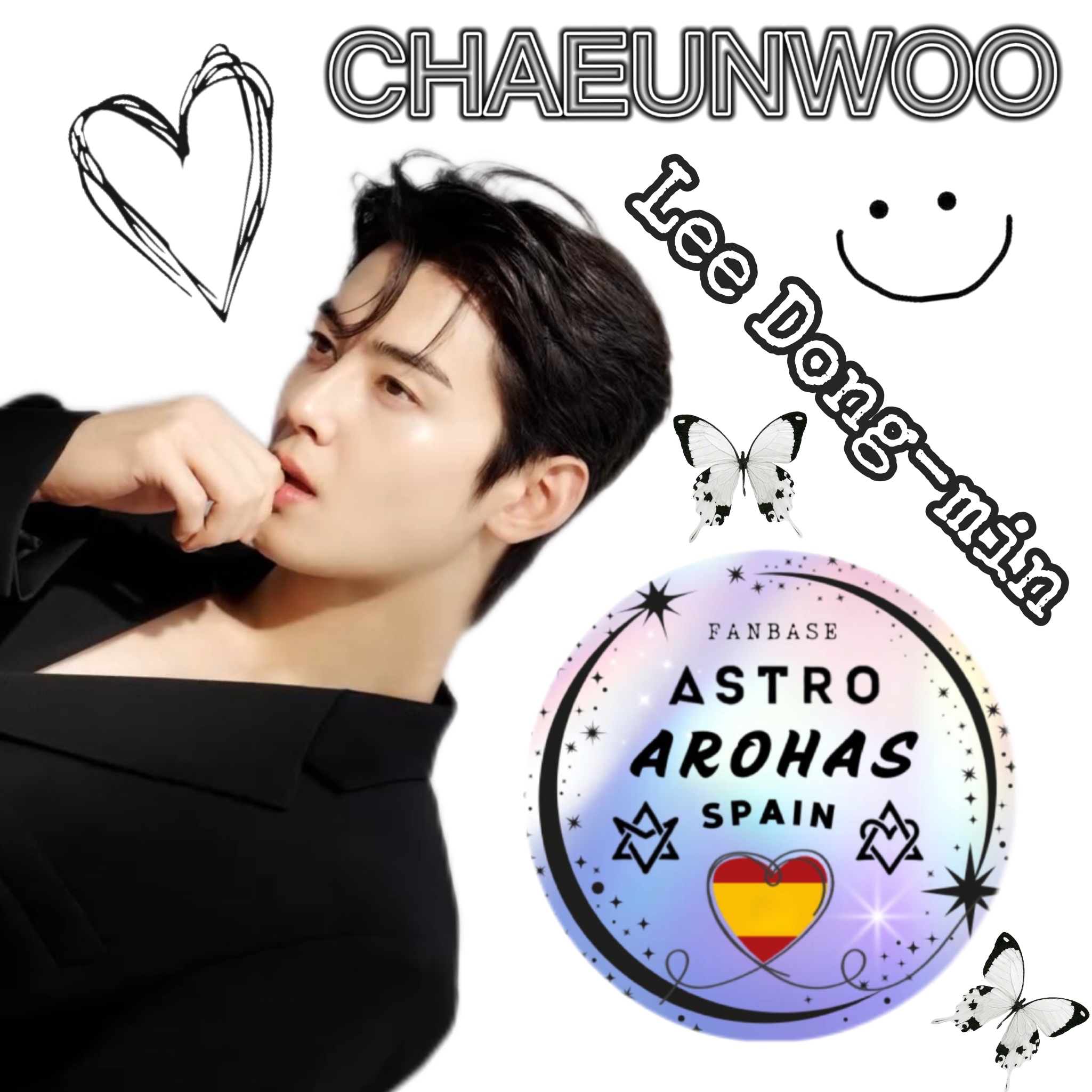 Behind-the-scenes cut of Cha Eunwoo