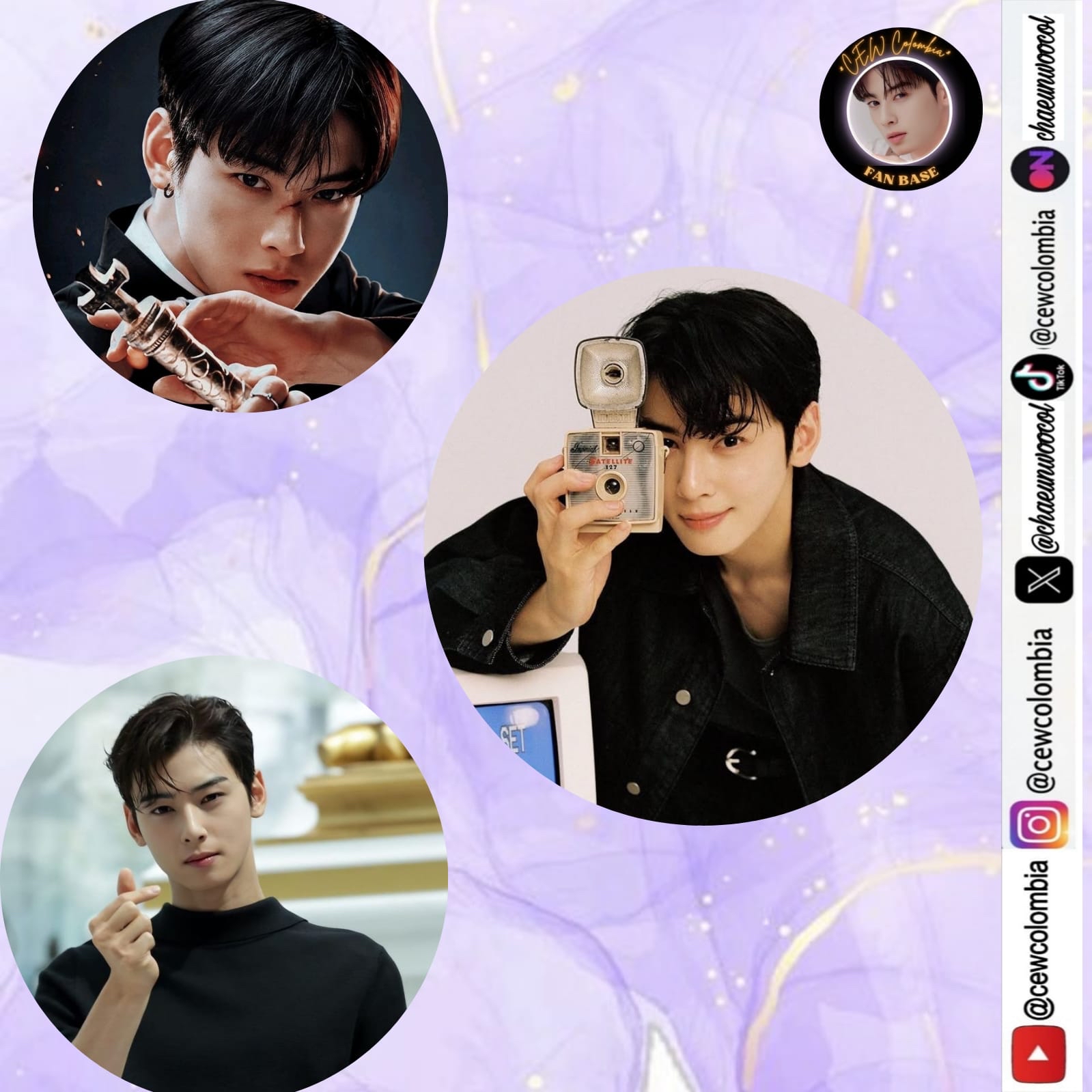 Behind-the-scenes cut of Cha Eunwoo