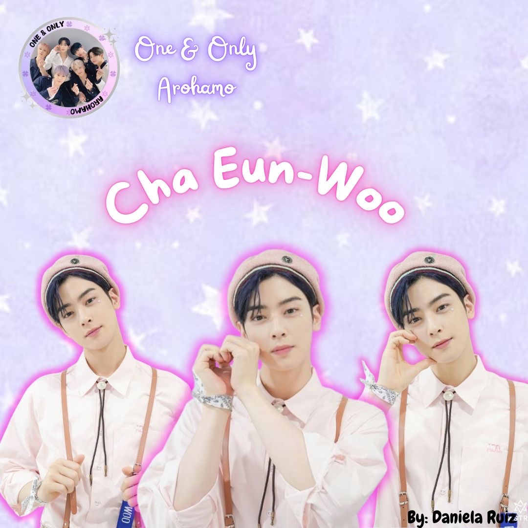 Behind-the-scenes cut of Cha Eunwoo