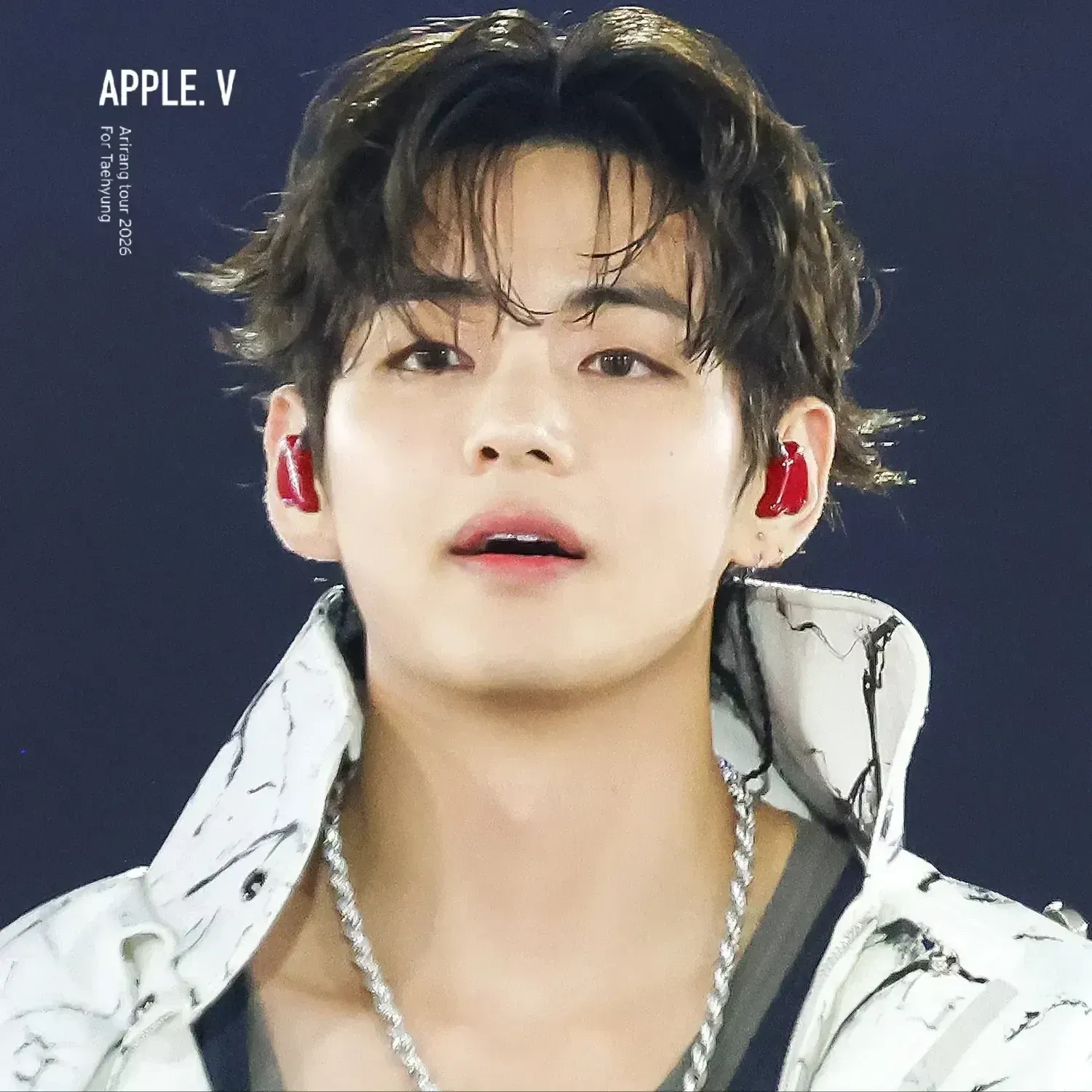 Recent activity shot of Kim Taehyung (V)