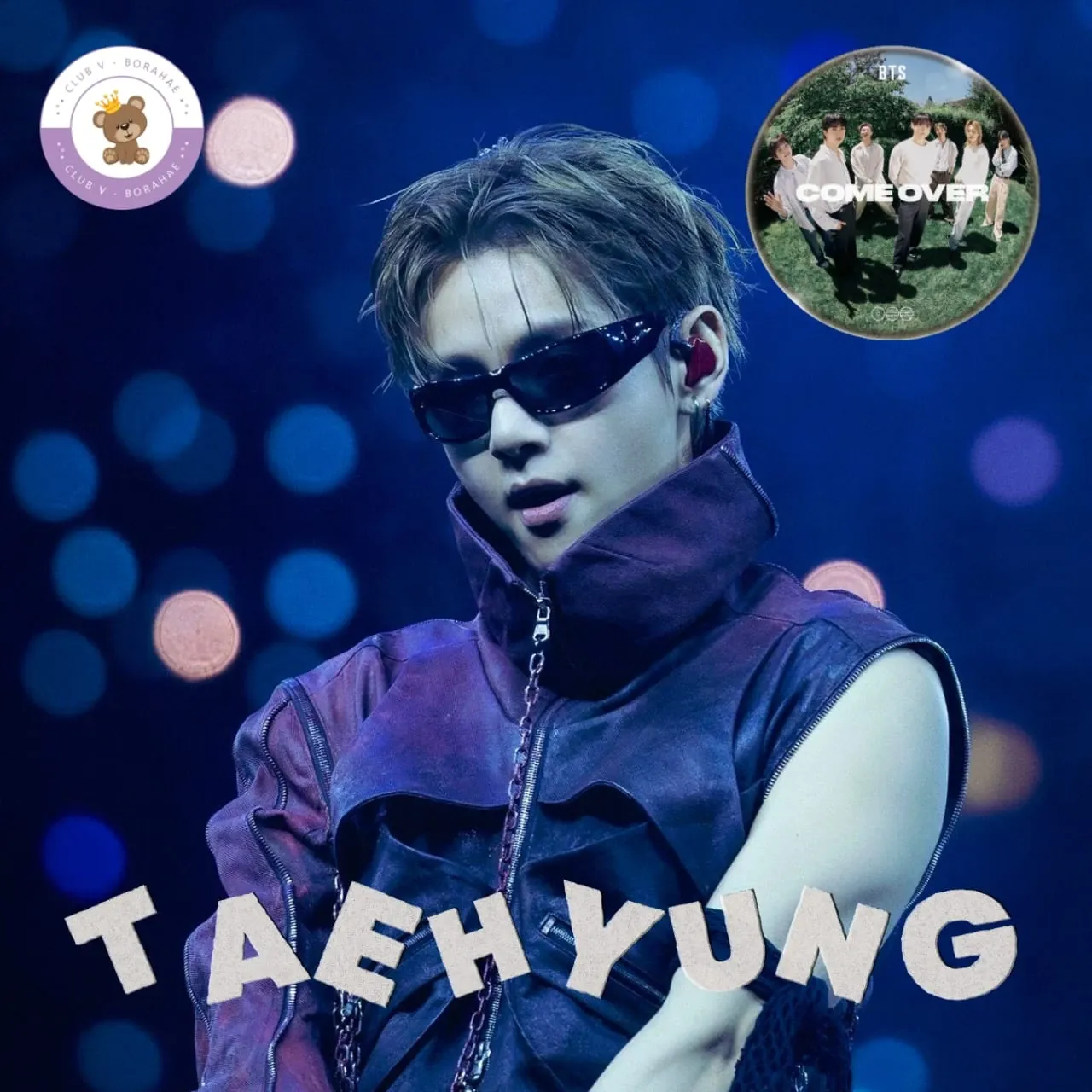 Recent activity shot of Kim Taehyung (V)