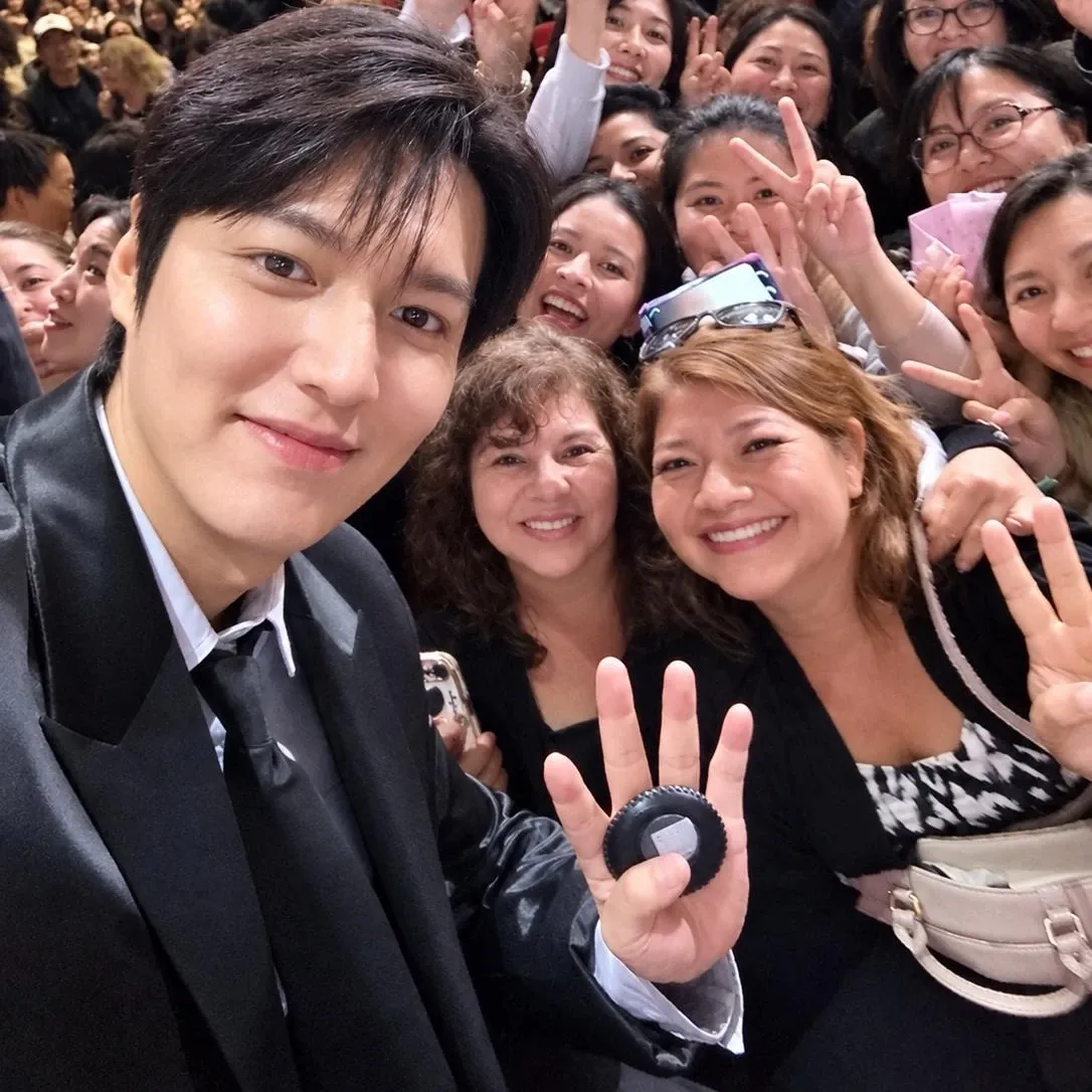 A moment captured by a fan of Lee Minho