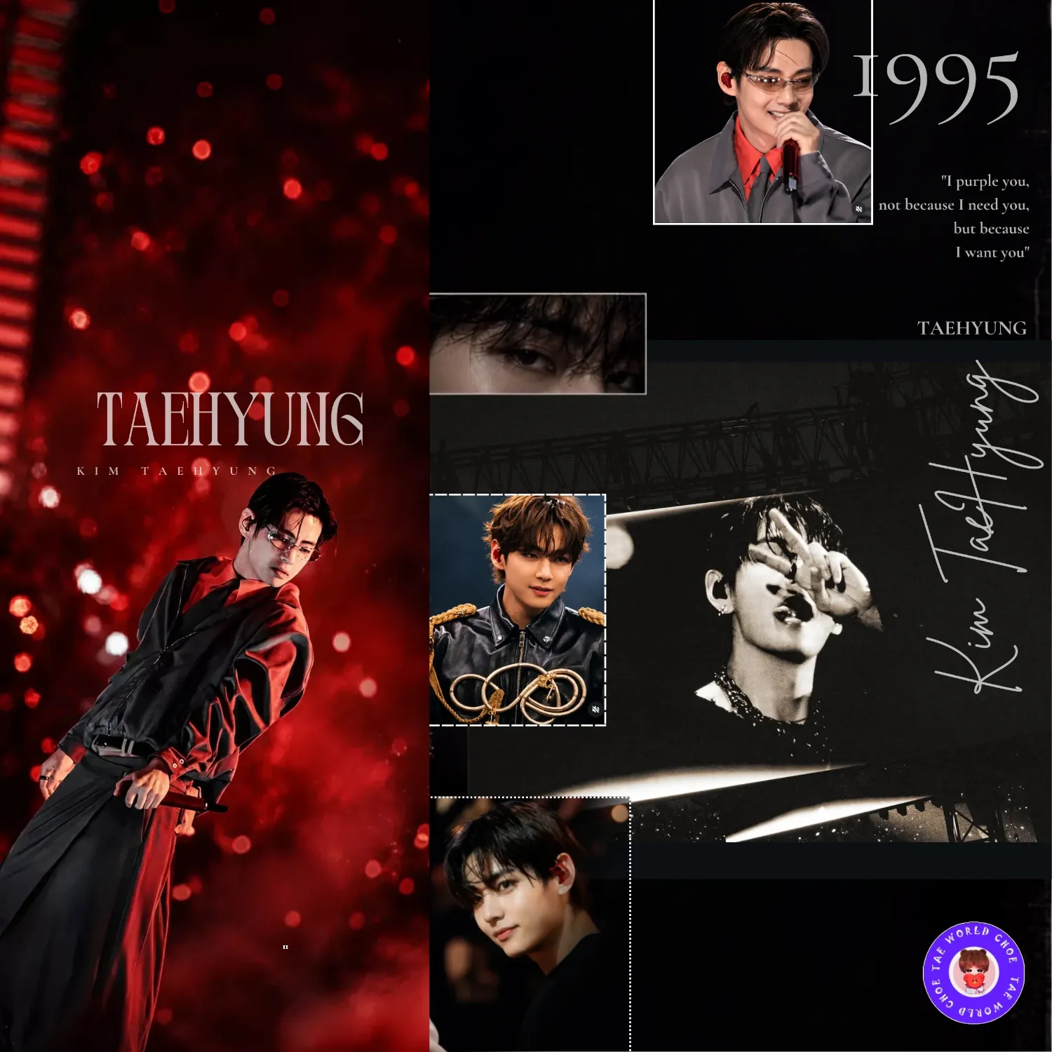 Behind-the-scenes cut of Kim Taehyung (V)
