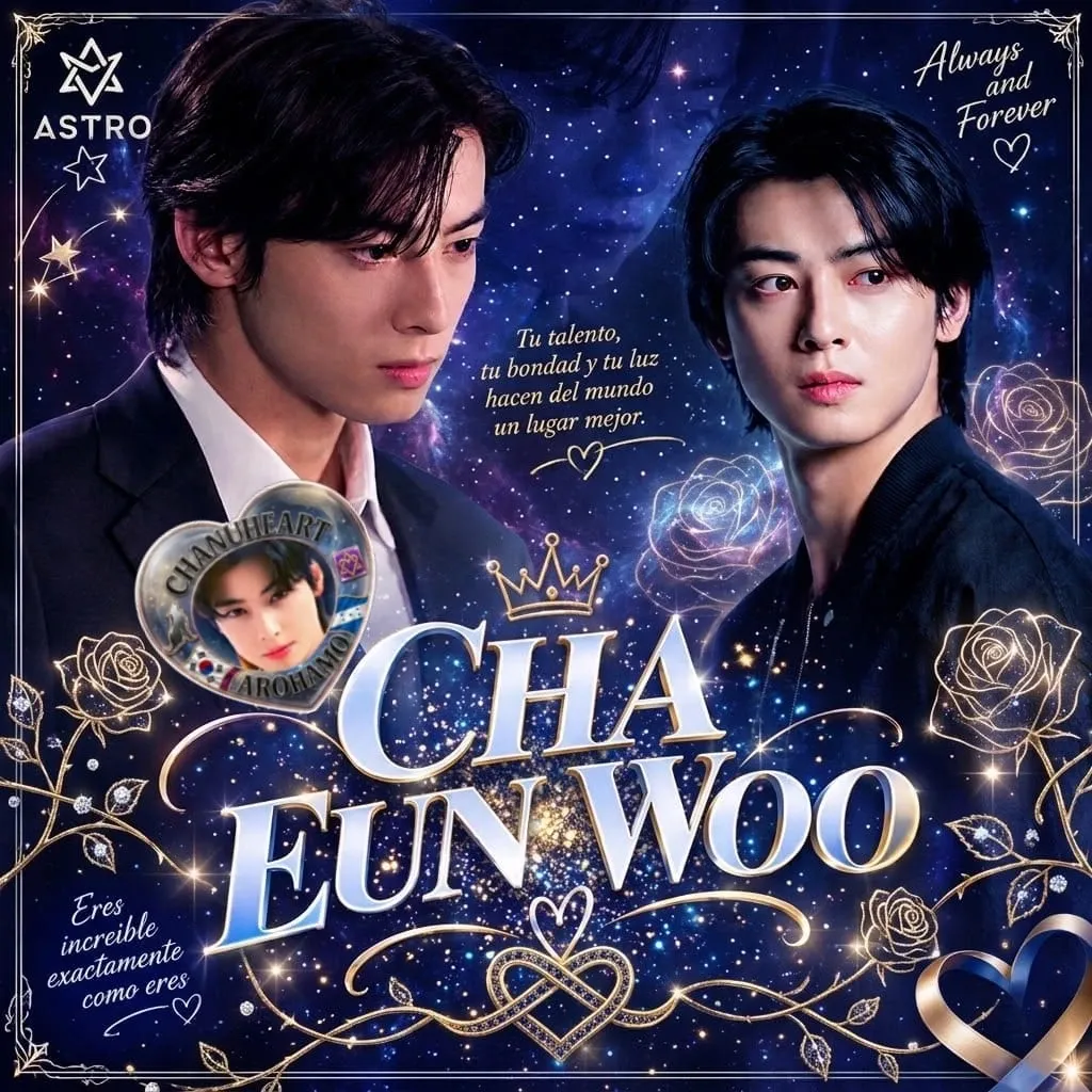 Recent activity shot of Cha Eunwoo