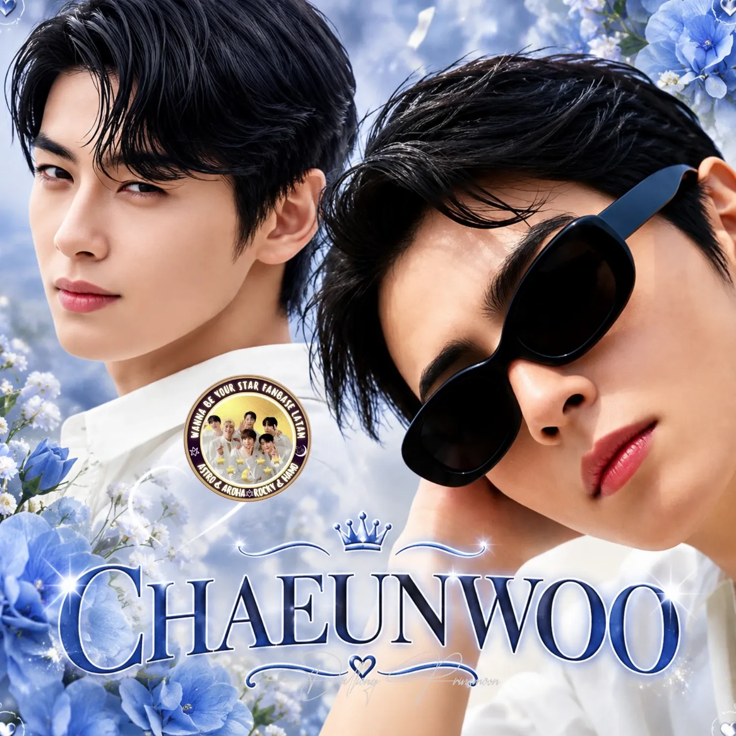 Behind-the-scenes cut of Cha Eunwoo