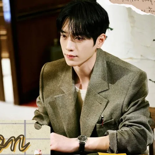 Behind-the-scenes cut of Seo Kangjun