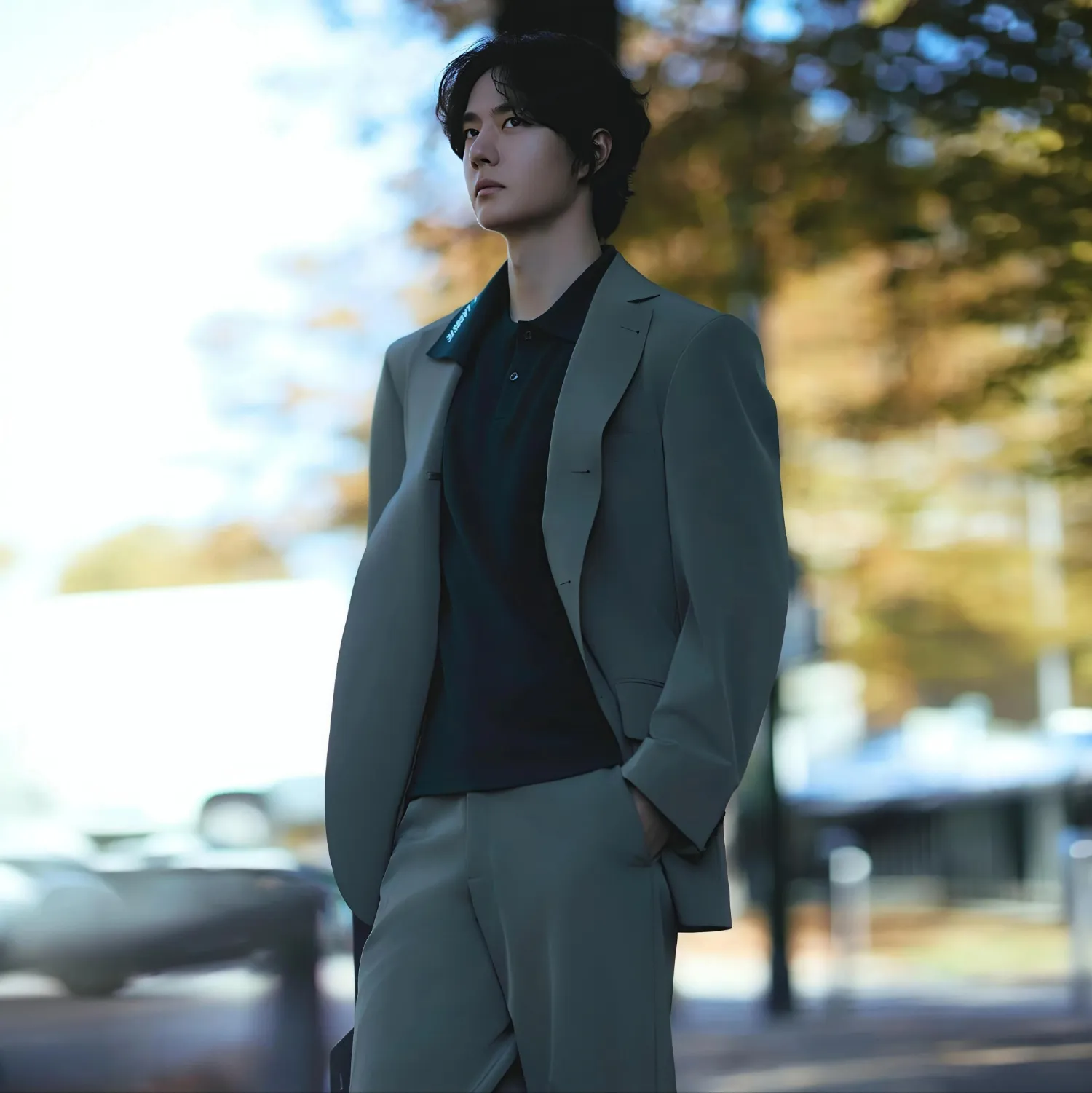 Latest photo of Wang Yibo